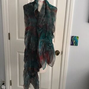 Reyen design studio silk merino shawl